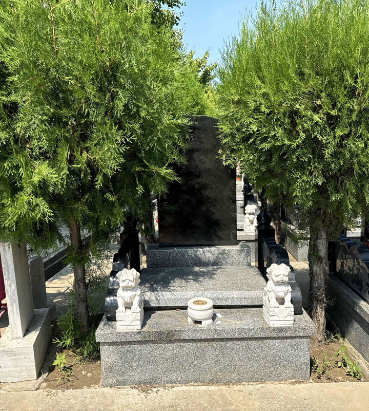 兰生园公墓官网传统立碑墓型5号树葬