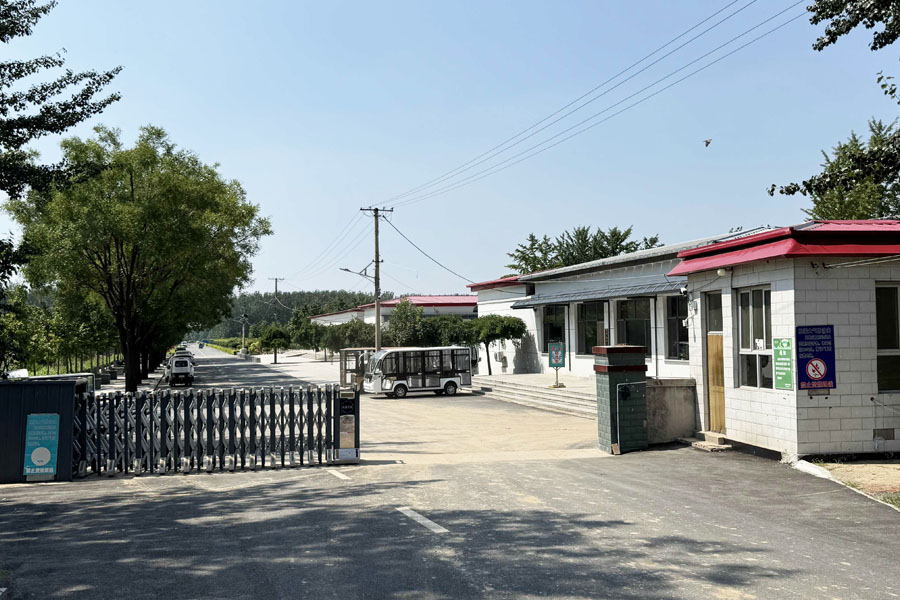 天津兰生园公墓官网大门图
